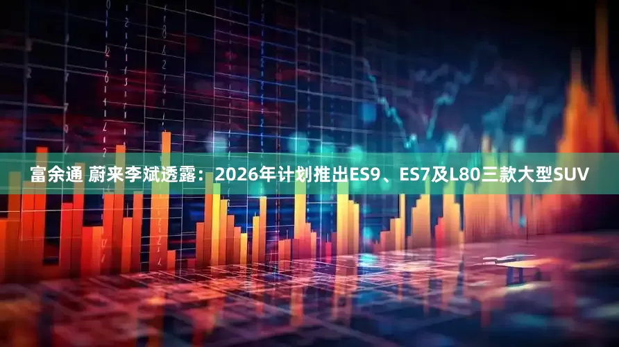 富余通 蔚来李斌透露：2026年计划推出ES9、ES7及L80三款大型SUV