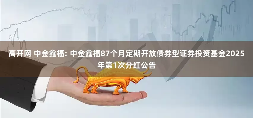 高开网 中金鑫福: 中金鑫福87个月定期开放债券型证券投资基金2025年第1次分红公告